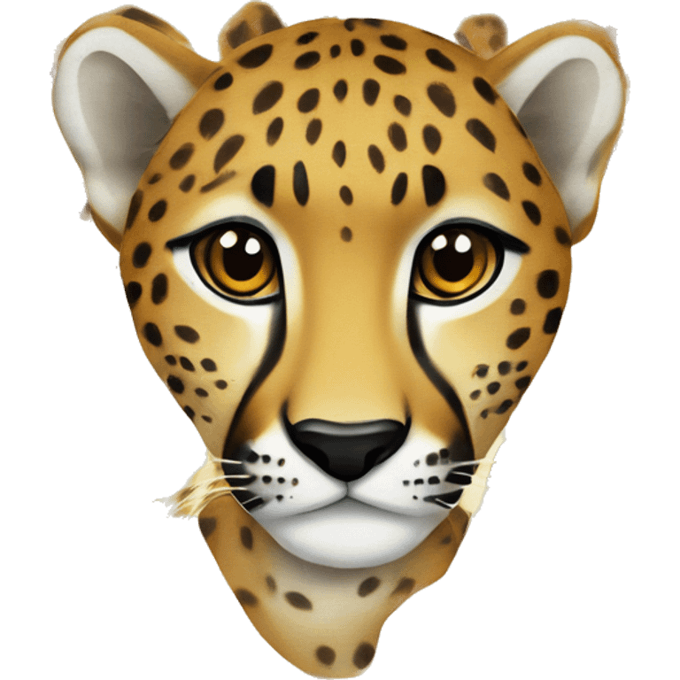 Cheeta print blanket  emoji