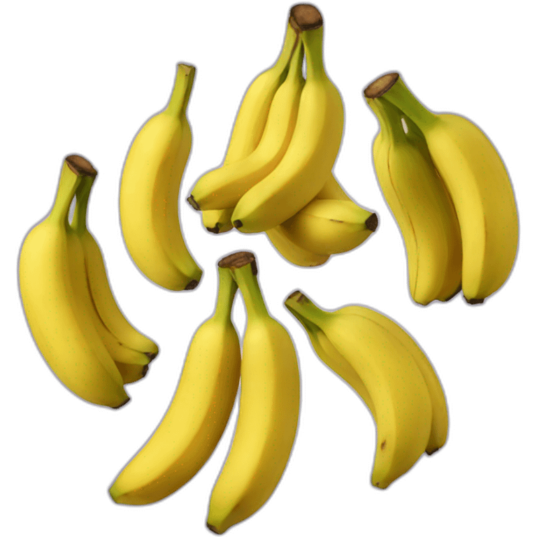 dancing bunch of bananas emoji