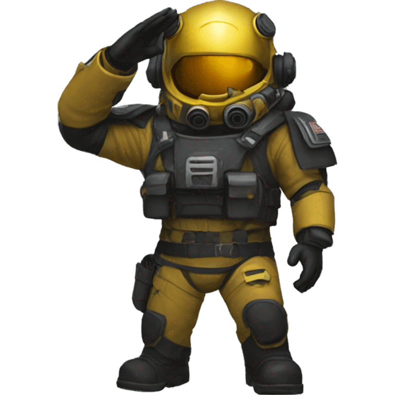 helldivers salute emoji