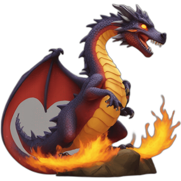 Dracaufeu emoji