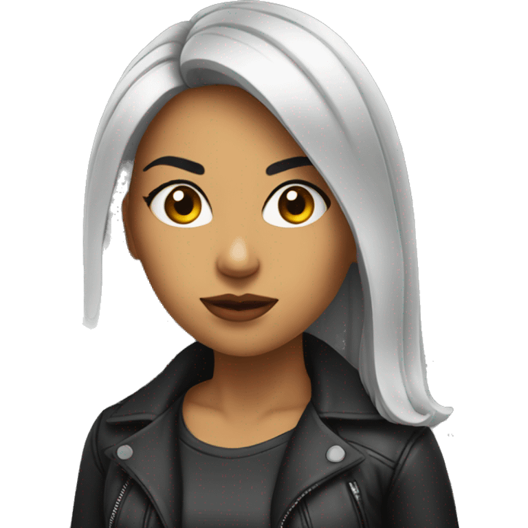 A badass latina emoji