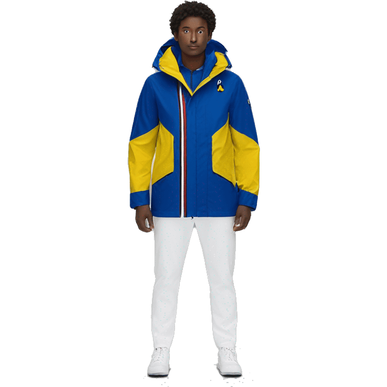 K-way jacket LE VRAI 3.0 CLAUDE Blue Royal Marine by itself  emoji