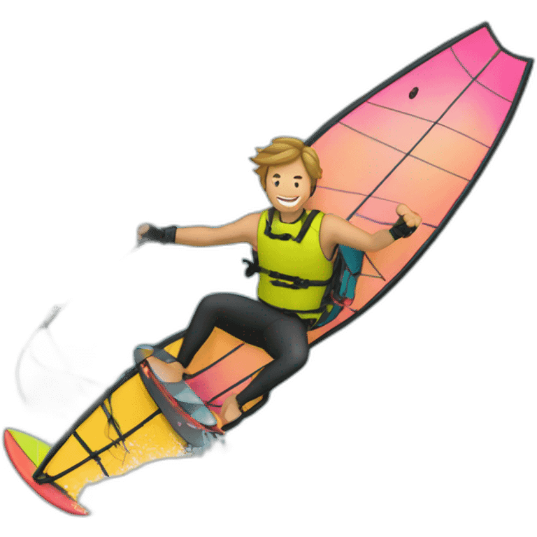 kitesurfer emoji