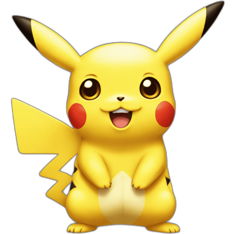 shiny pikachu emoji