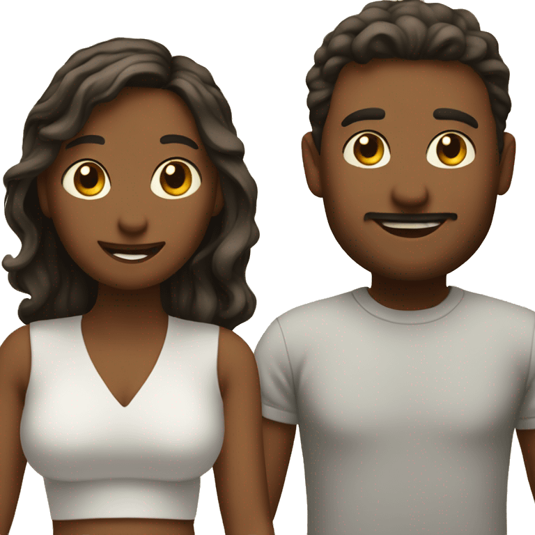 Make a couple which talks with each other  emoji