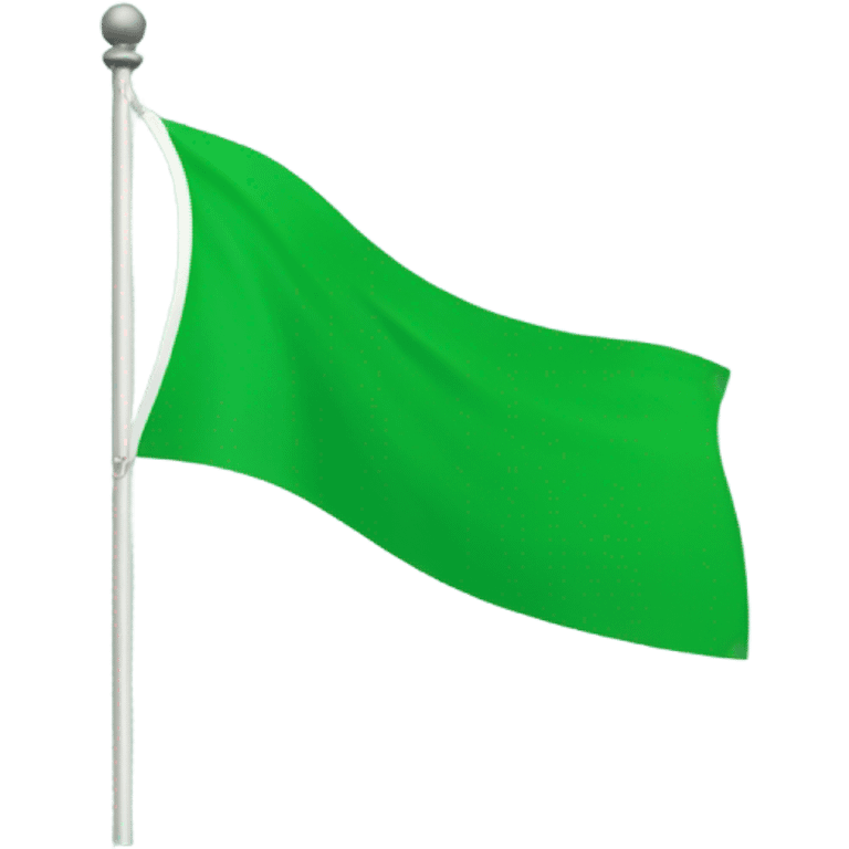 Green flag emoji