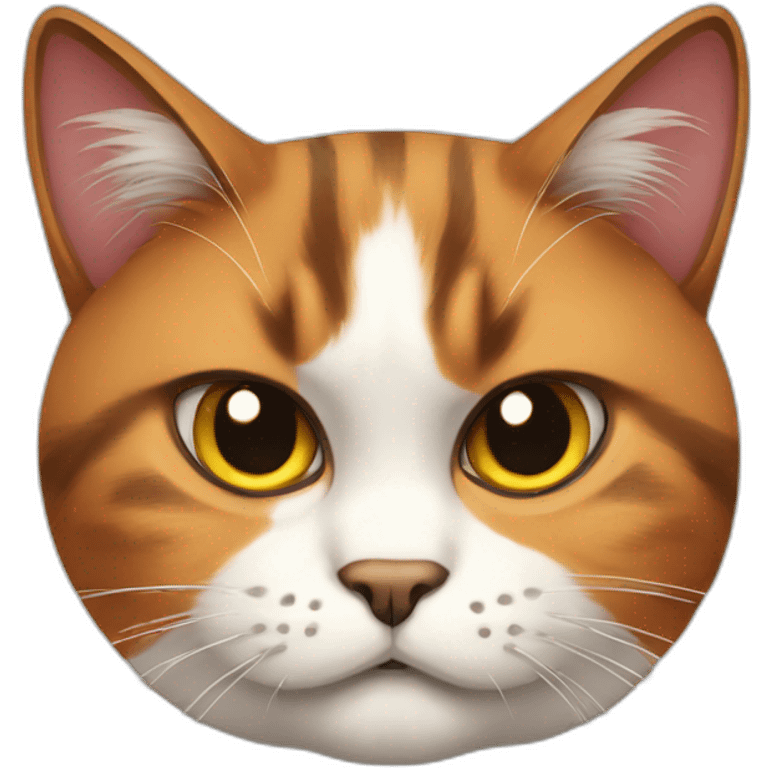 angry calico cat emoji