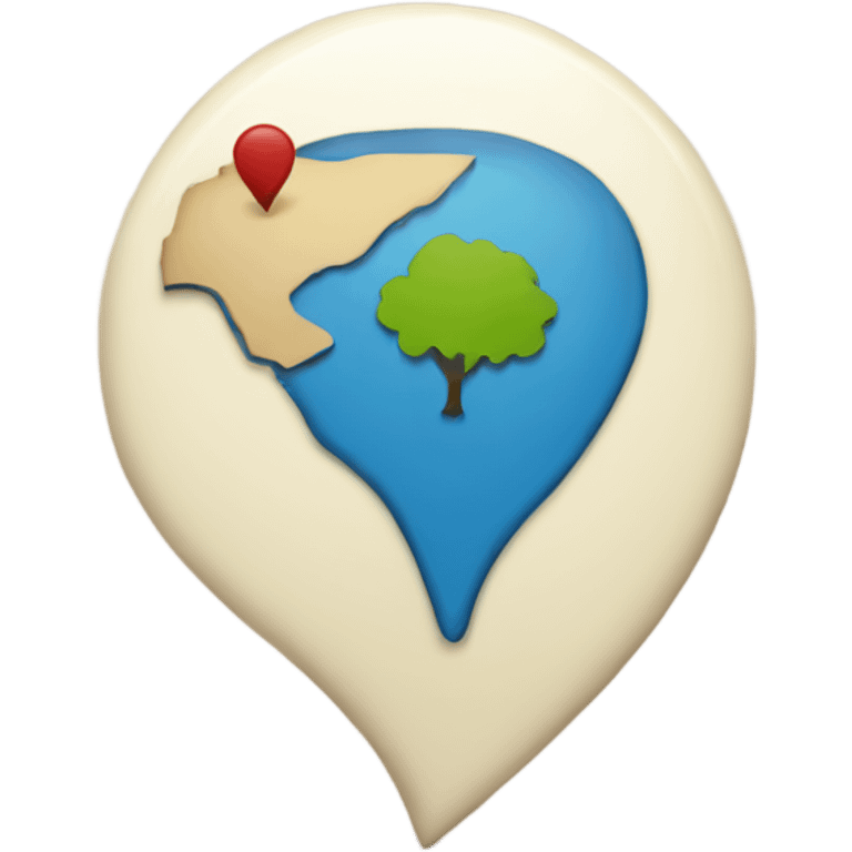 map pin emoji