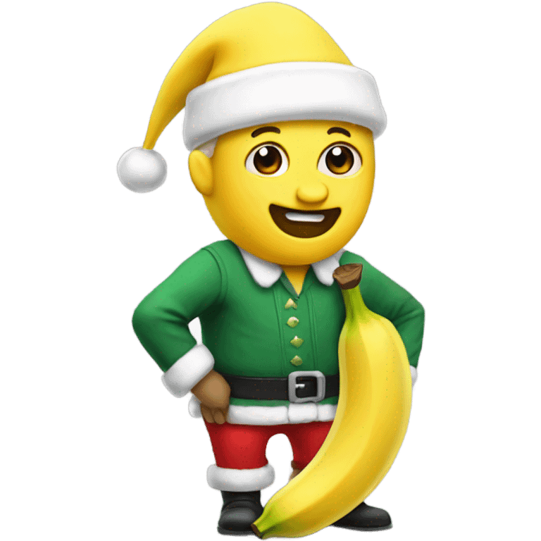 Banana Santa emoji