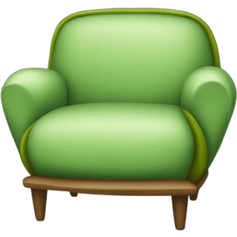 Fauteuil tortue emoji