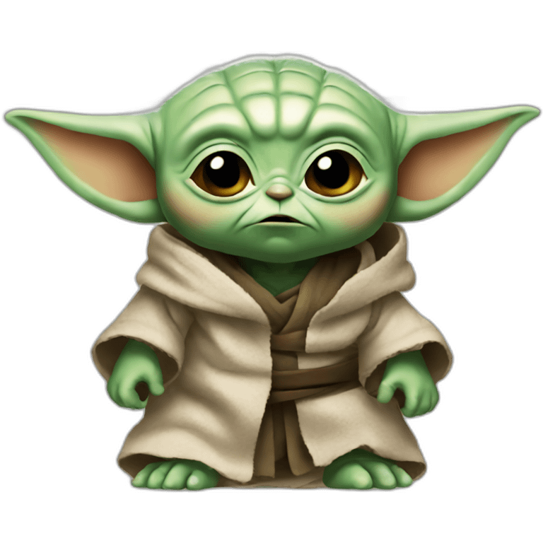 baby yoda angry emoji