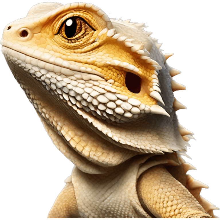 Bearded dragon lizard emoji