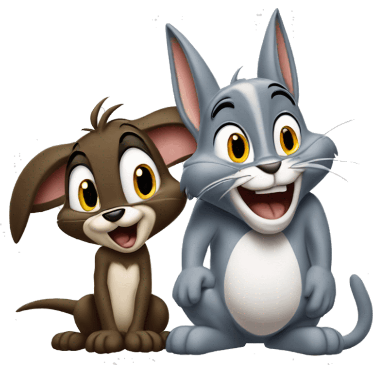 Emoções  Looney Tunes   tom e jerry emoji