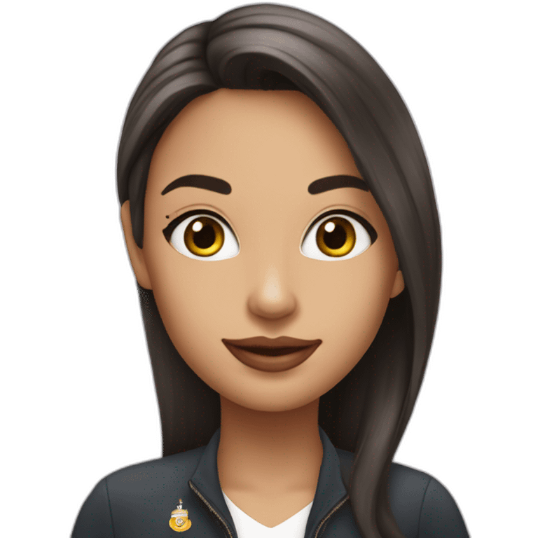 Beutiful-girl-monaco emoji