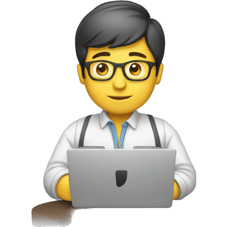 QA Engineer with laptop emoji