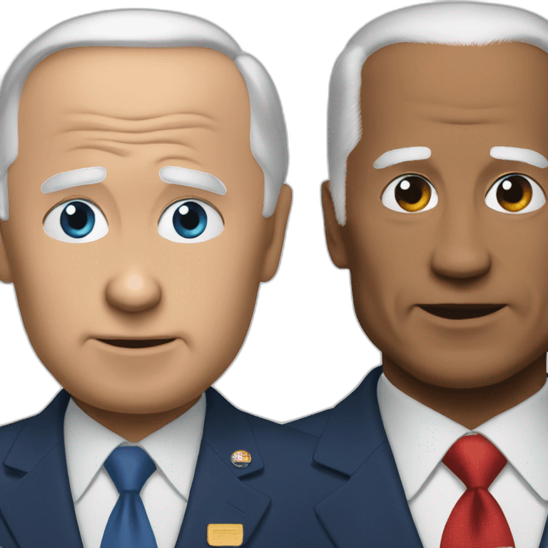 Putin-vs-Biden emoji