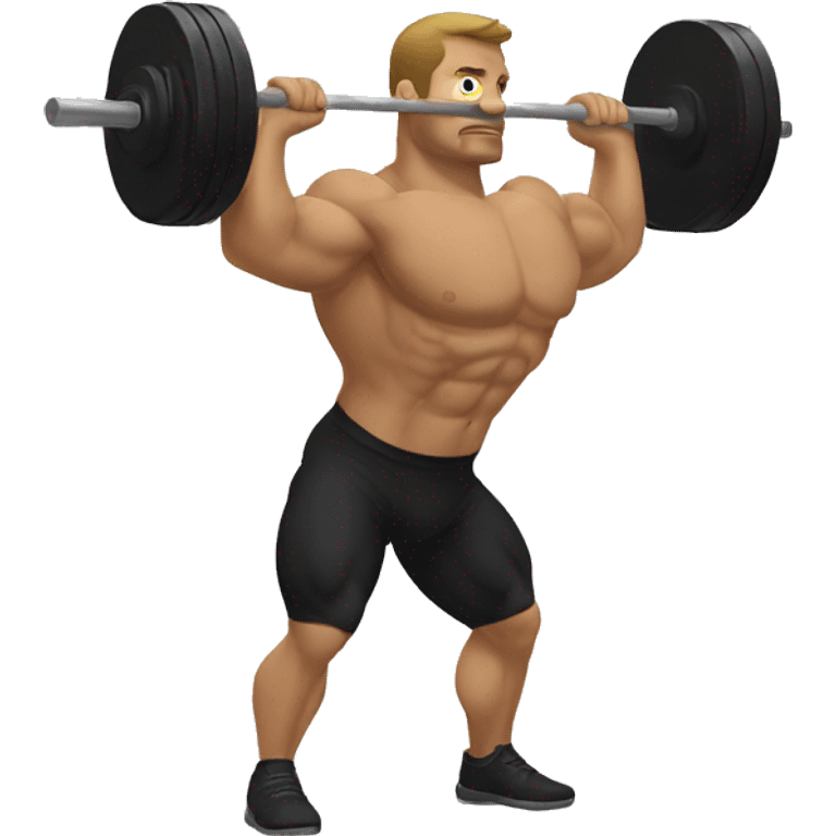 back squat strongman emoji