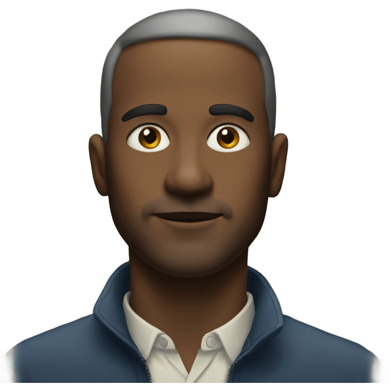 Color portrait of a man emoji