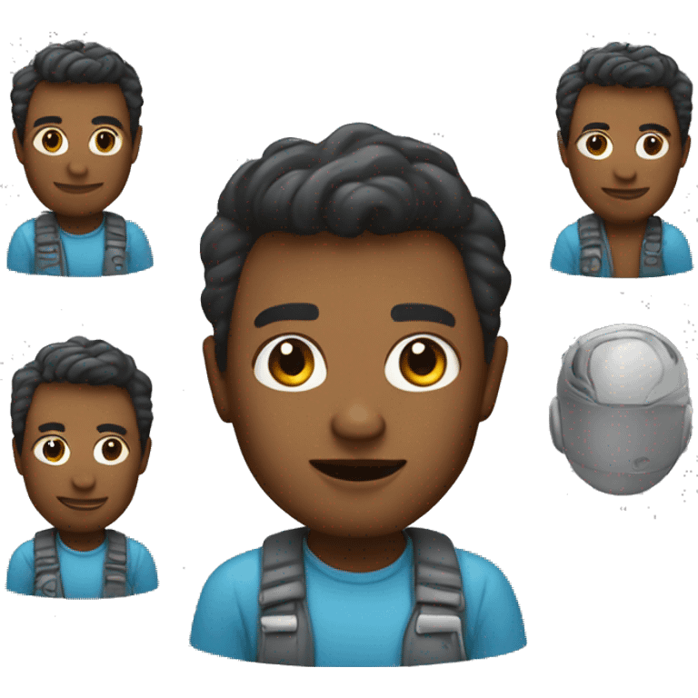 Create a Memoji of a developer passionate about tech and coding emoji