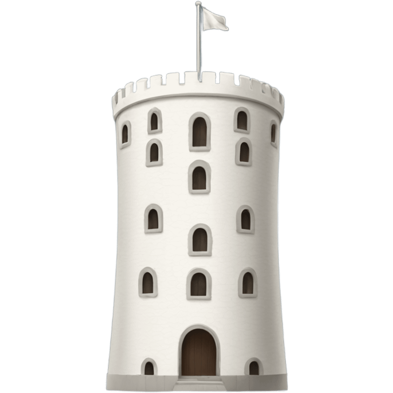 White tower  emoji