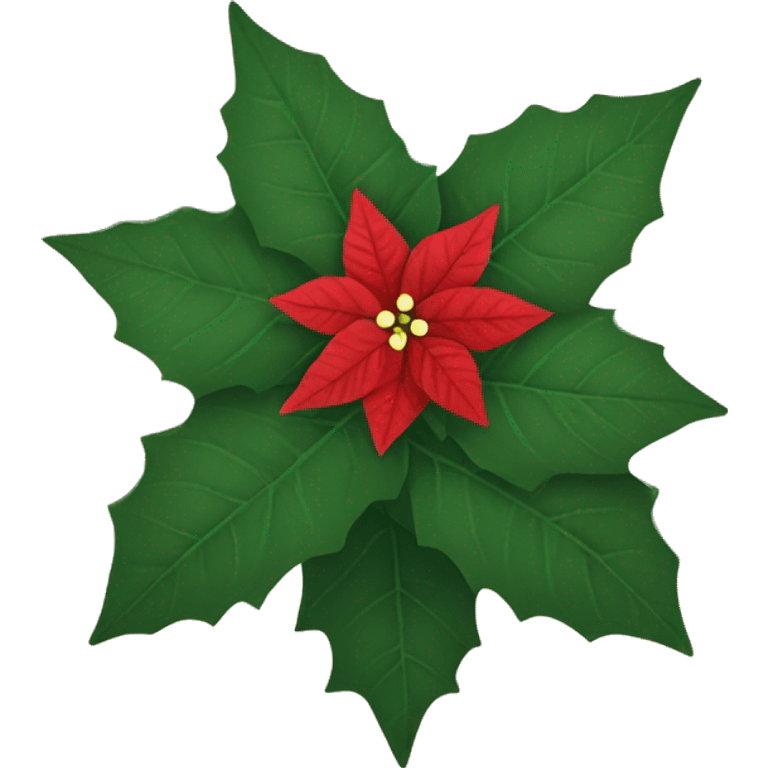 Poinsettia emoji