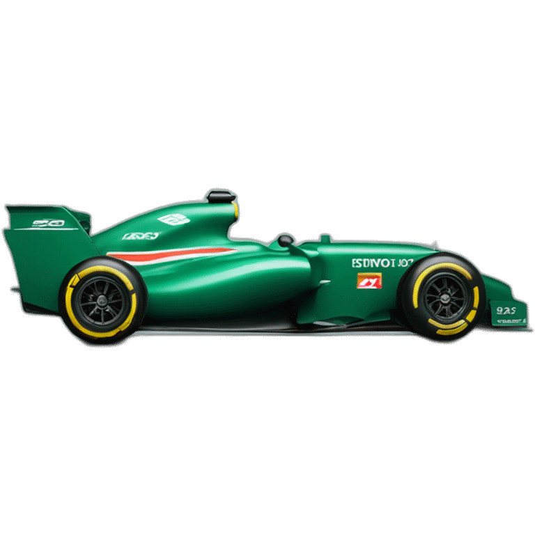 Aston Martin green formula 1 car emoji