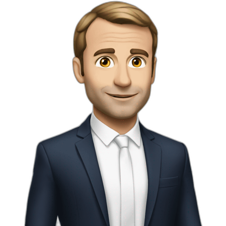 Macron sexy emoji