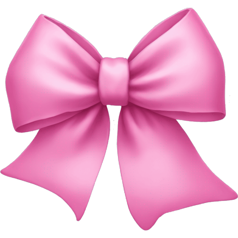 Pink bow emoji