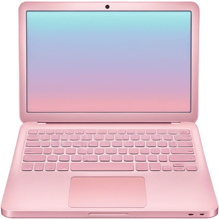 pastel laptop emoji