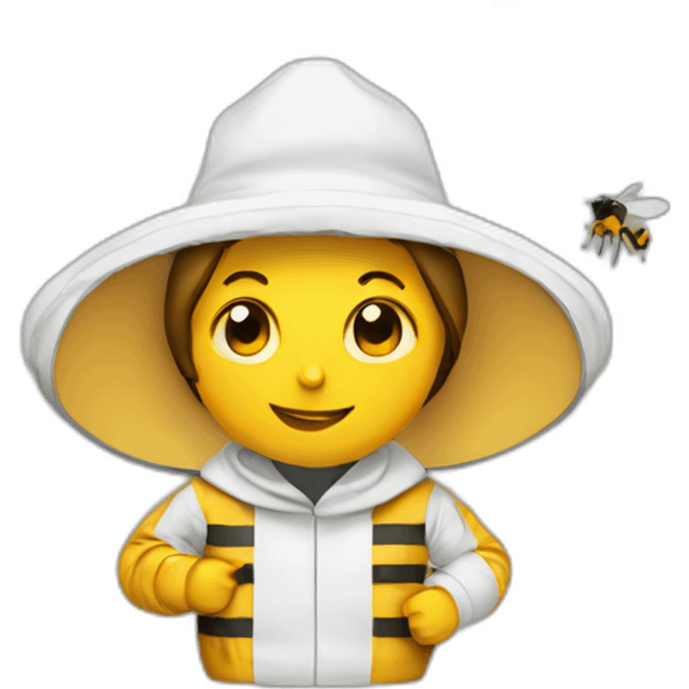 beekeeper emoji