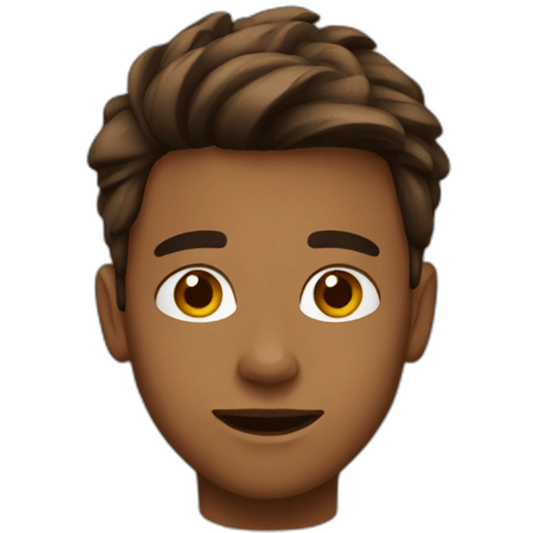 Brown teenager  emoji