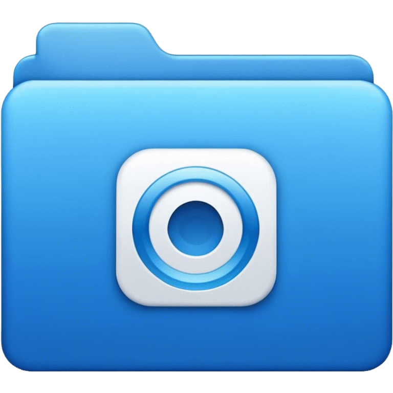 video file icon, modern design emoji