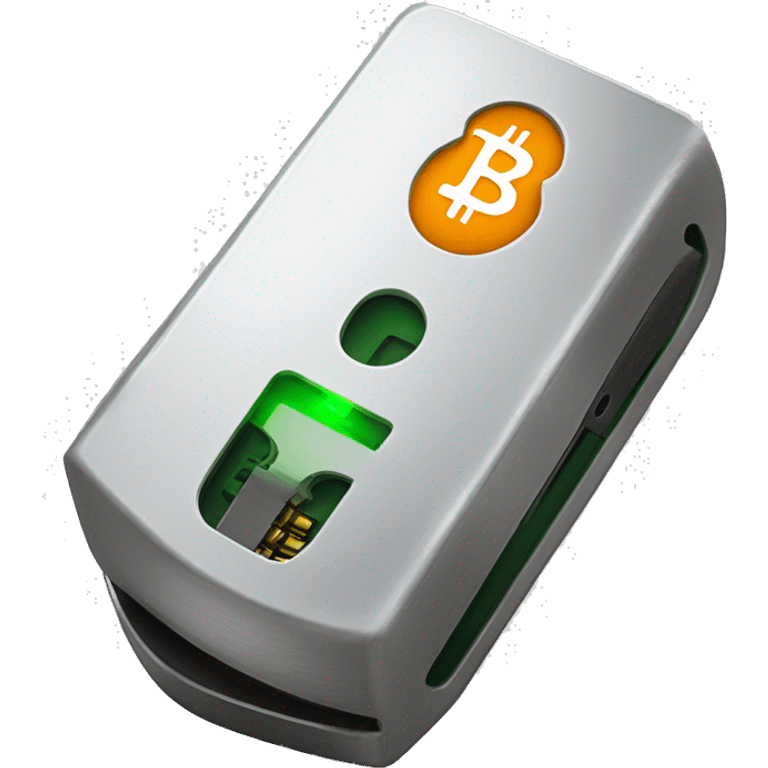 trezor crypto hardware wallet, Bitcoin emoji