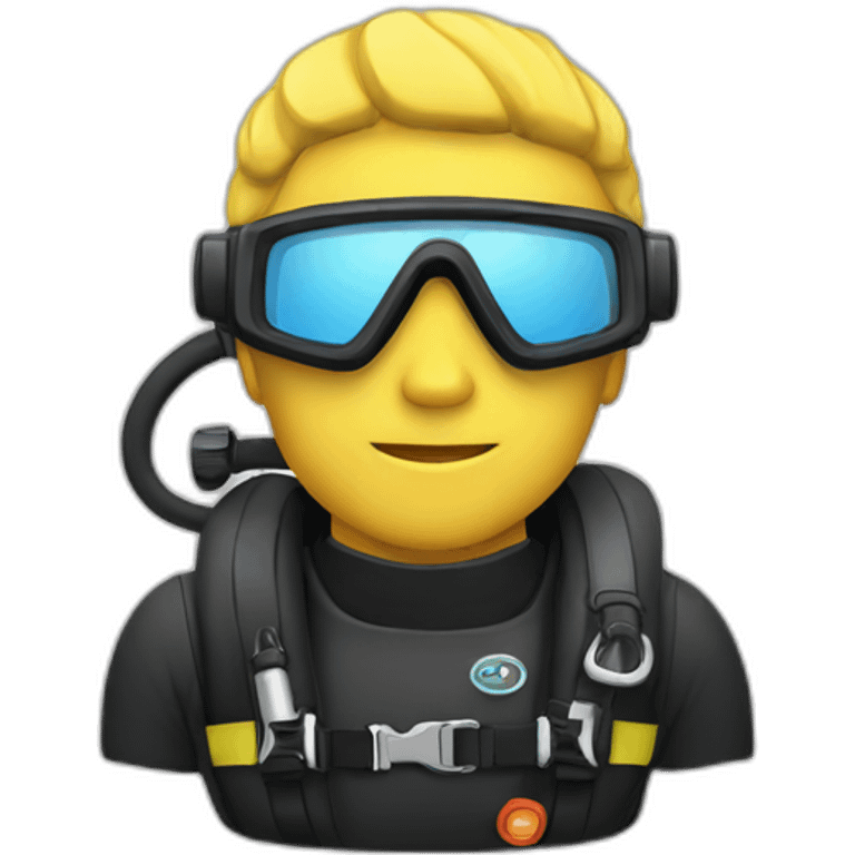 Scuba diver emoji