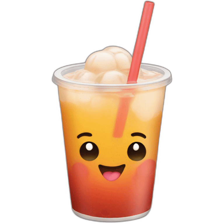 fruit drinking boba tea emoji