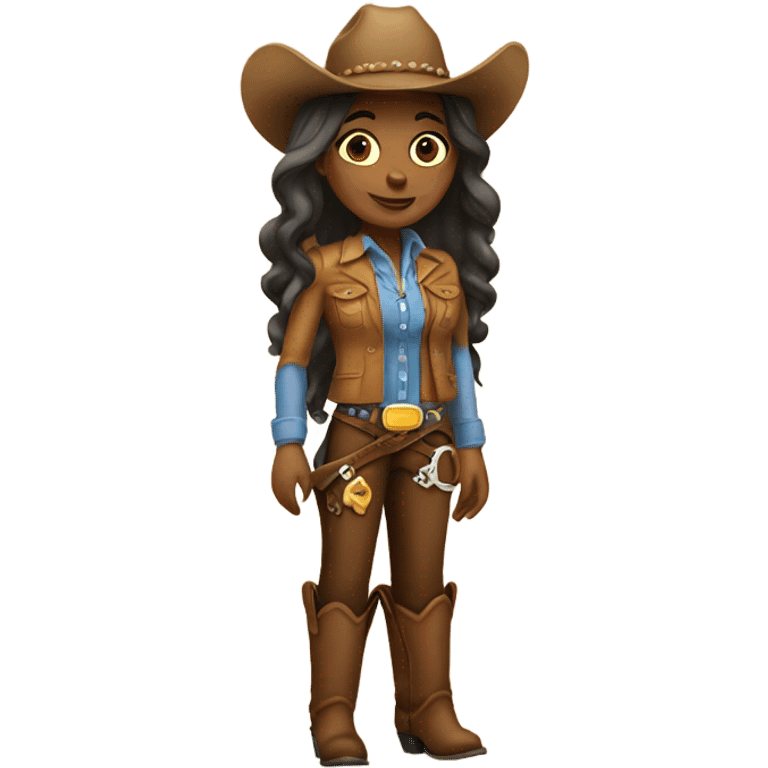 Cowgirl emoji