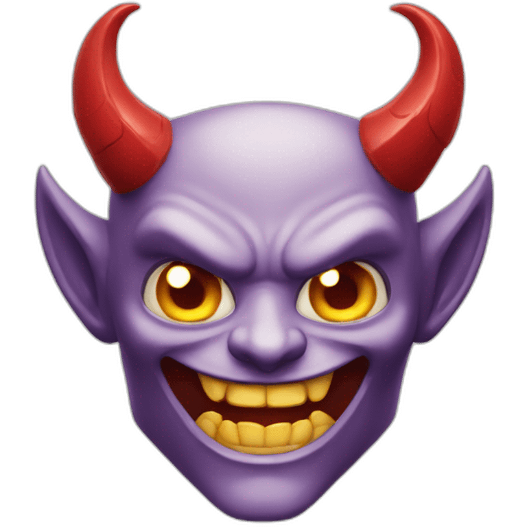 Diable qui vomi emoji