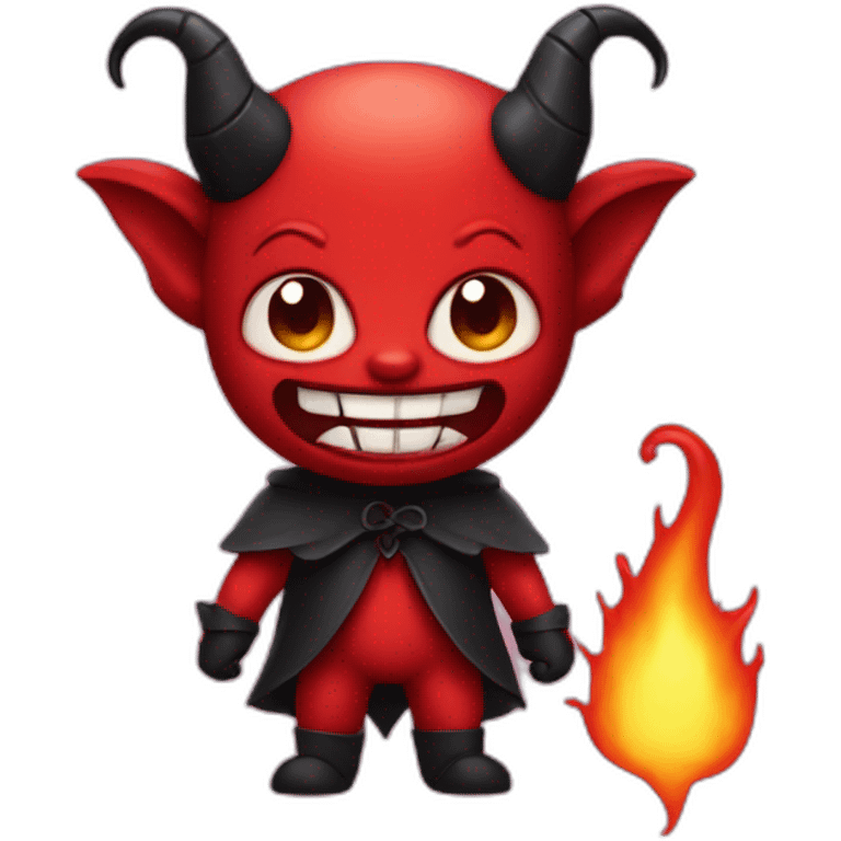 Cute devil  emoji