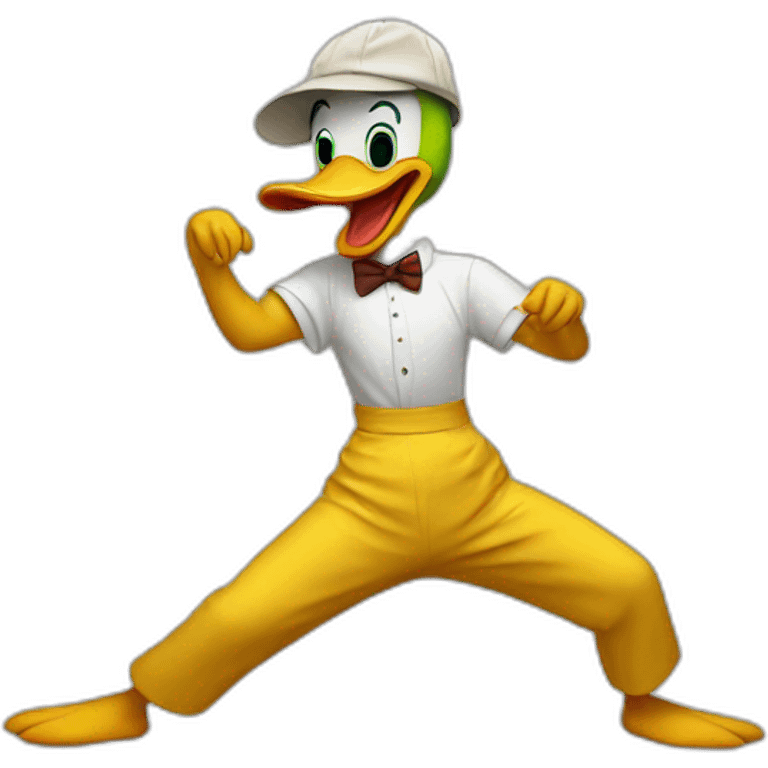 Duck dance emoji