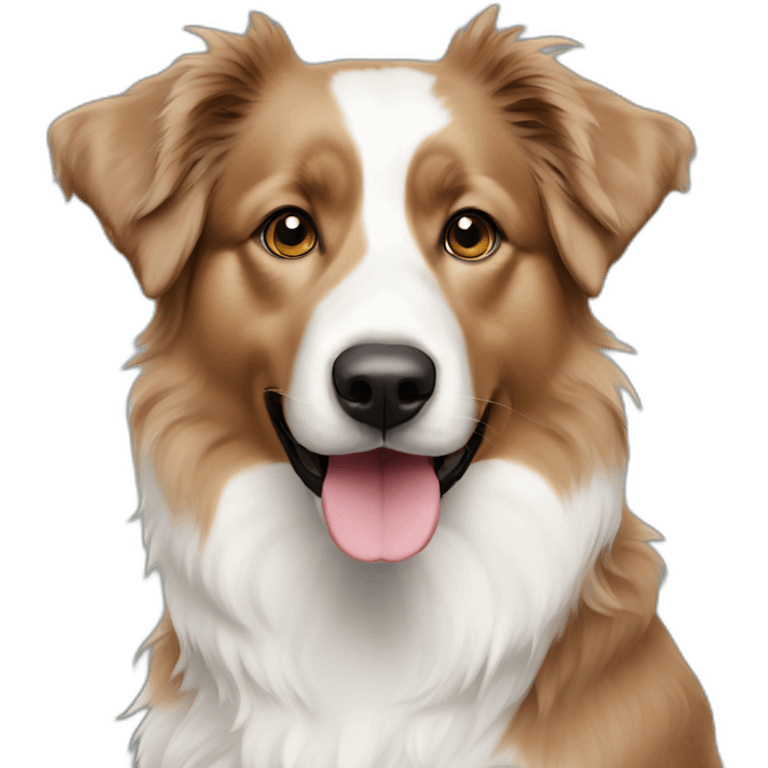 Mini American shepherd emoji