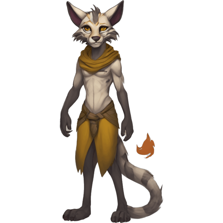 Anthro Vernid by LiLaiRa full body emoji