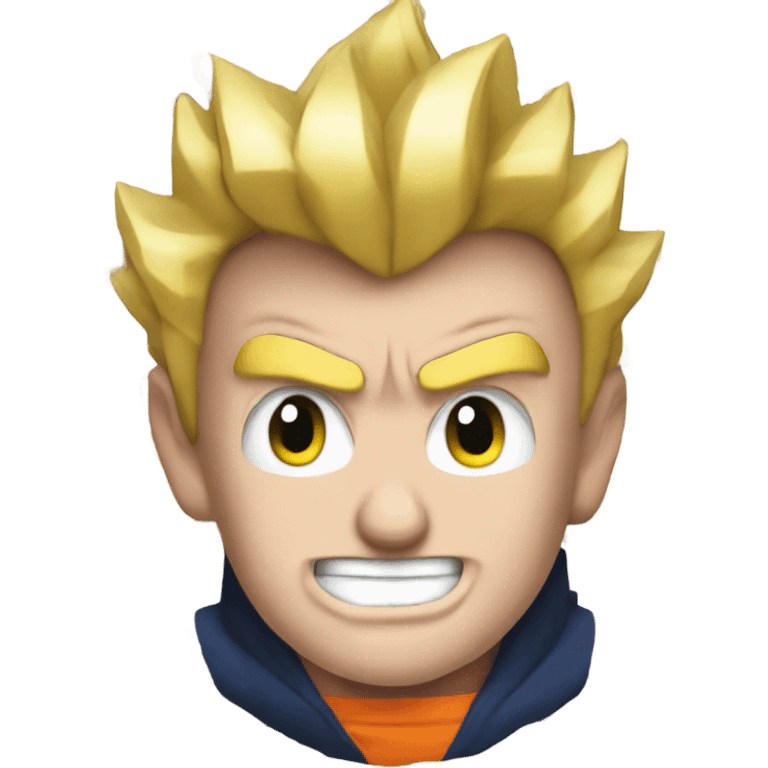 Goku trump emoji