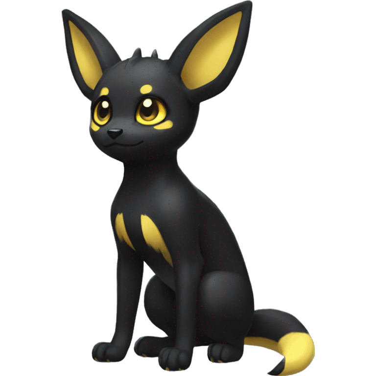 Umbreon full body emoji