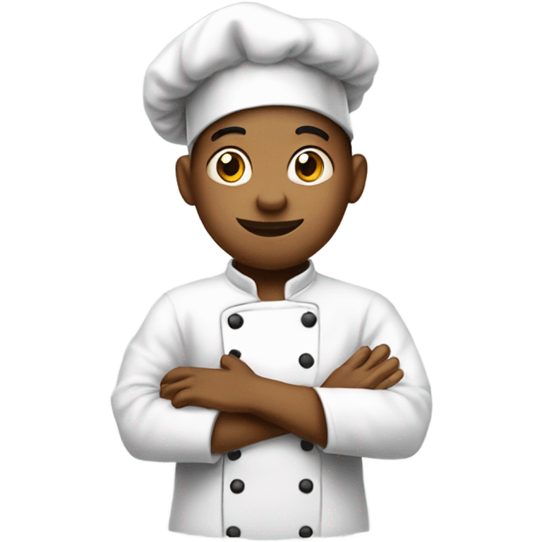 Chef boy kiss hand emoji