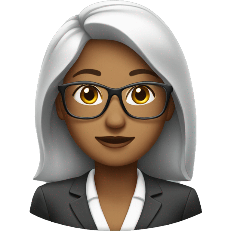 Business woman  emoji