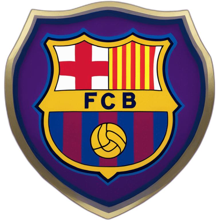 Escudo del Barça emoji