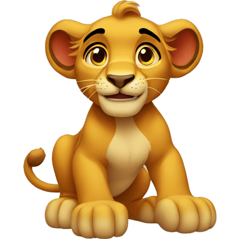 Simba emoji