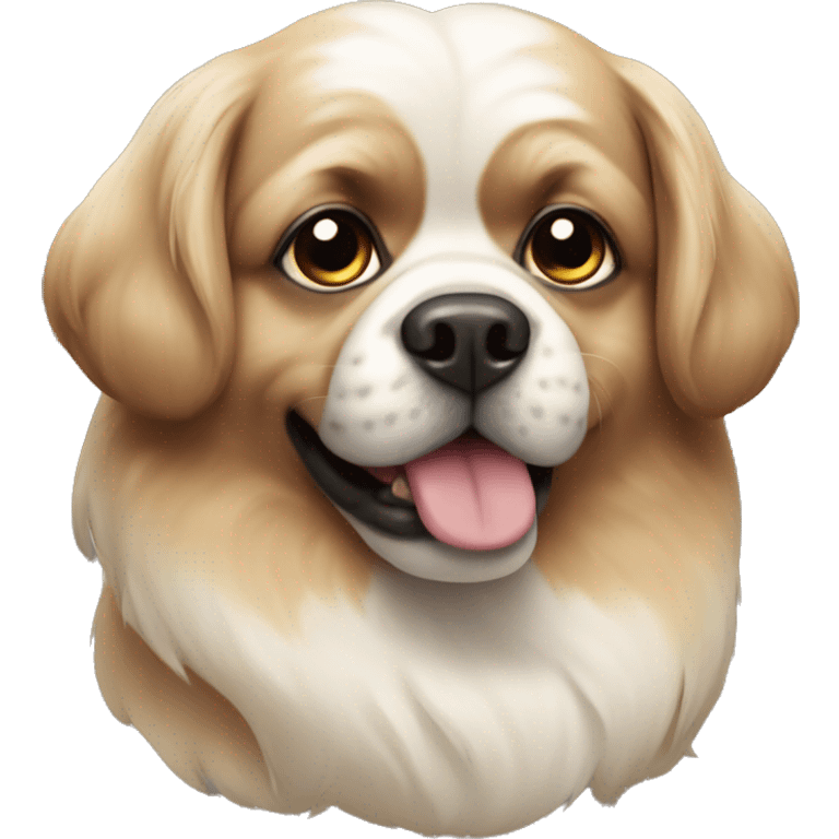 Dog pekines emoji