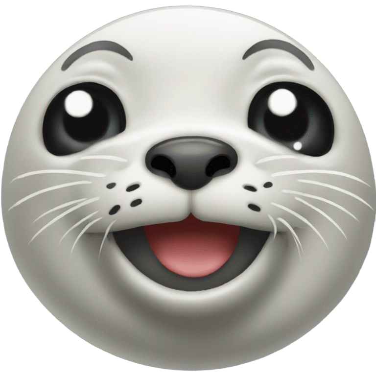 Seal happy crying  emoji