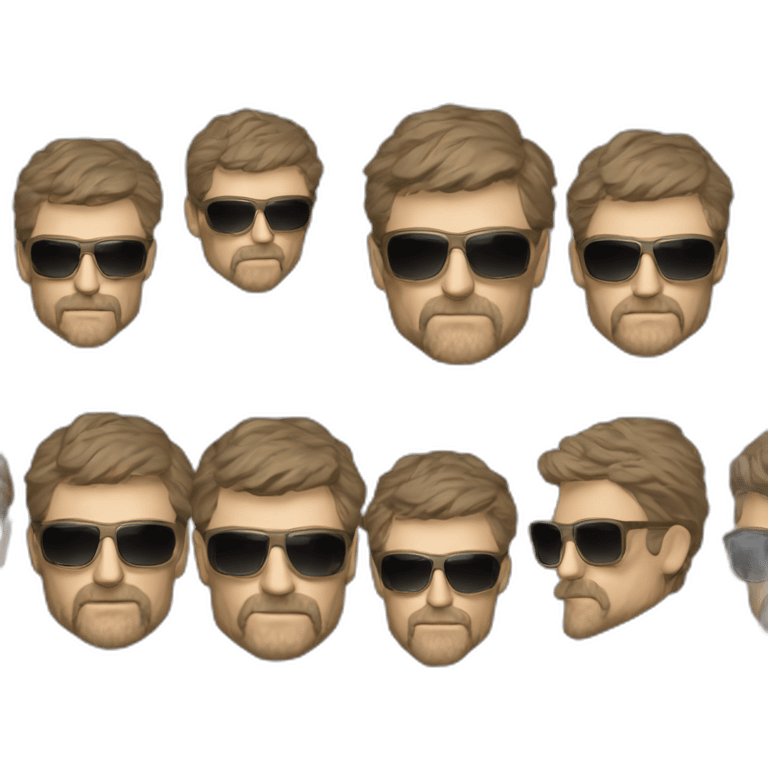 ted kaczynski unambomber hoodie sunglasses emoji